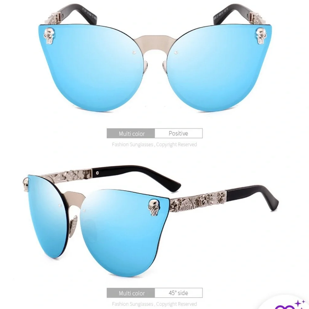 Unisex Skull Sunglasses NWOT